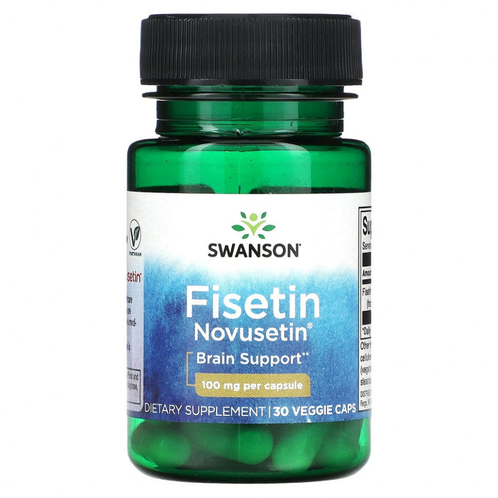 ���� ������ (Iherb) Swanson, ������� � ���������, 100 ��, 30 ������������ ������, ������ �� 3340 ���