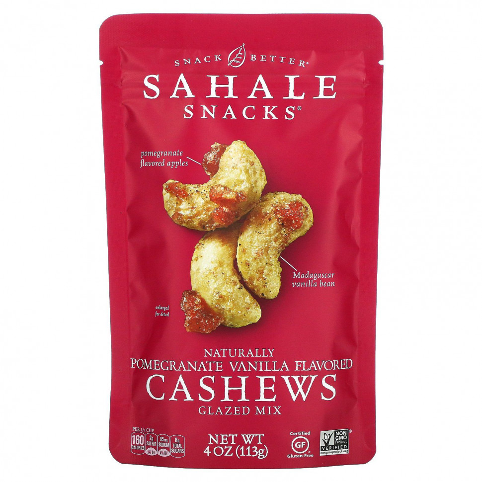 ���� ������ (Iherb) Sahale Snacks, ����� � �������� � �������, 4 ����� (113 �), ������ �� 1300 ���