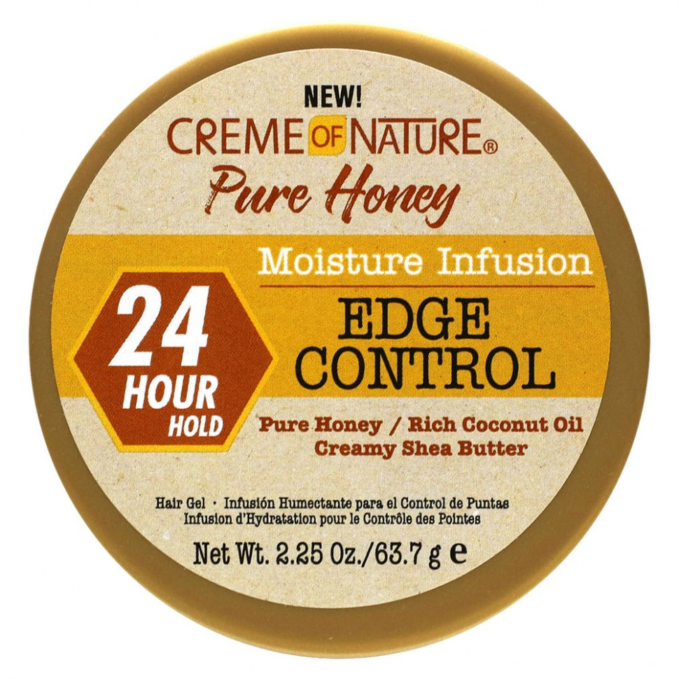   (Iherb) Creme Of Nature, Pure Honey, Moisture Infusion,   ,   , 63,7  (2,25 ),   1640 
