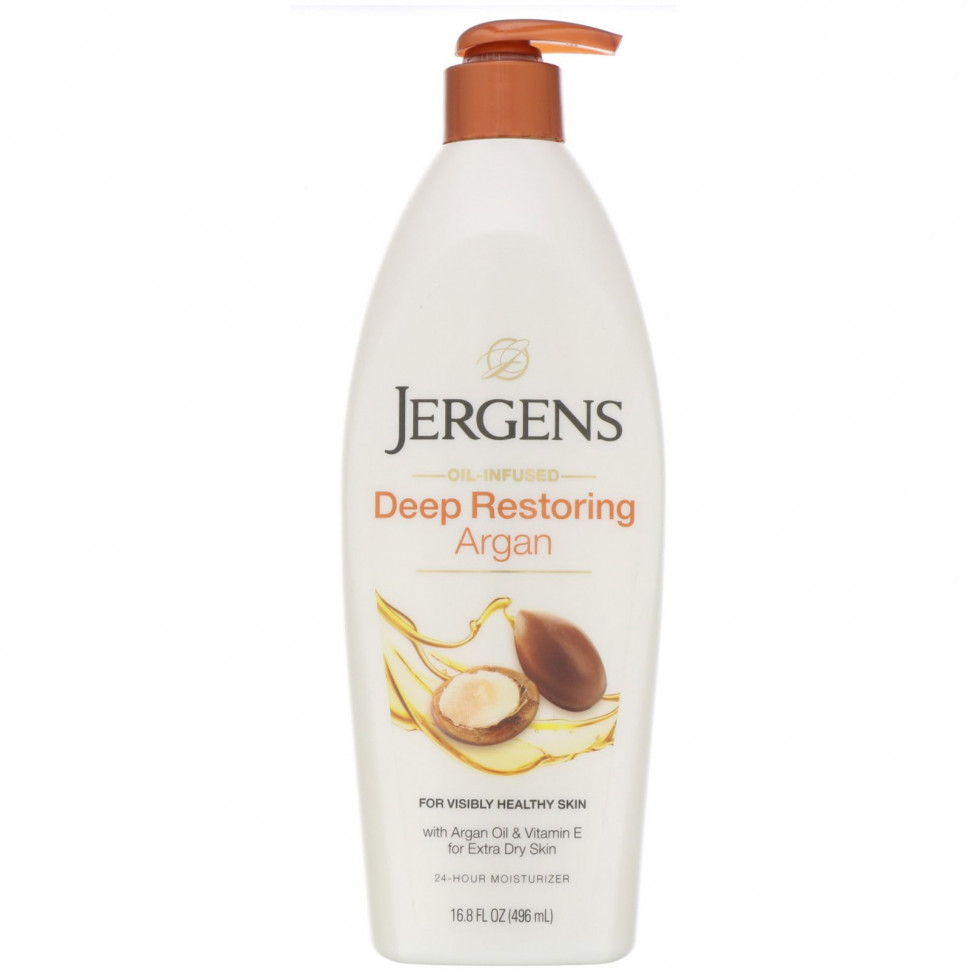 ���� ������ (Iherb) Jergens, ������� ����������������� ����������� �������� � �������, � ������, 496 �� (16,8 ����. �����), ������ �� 2870 ���