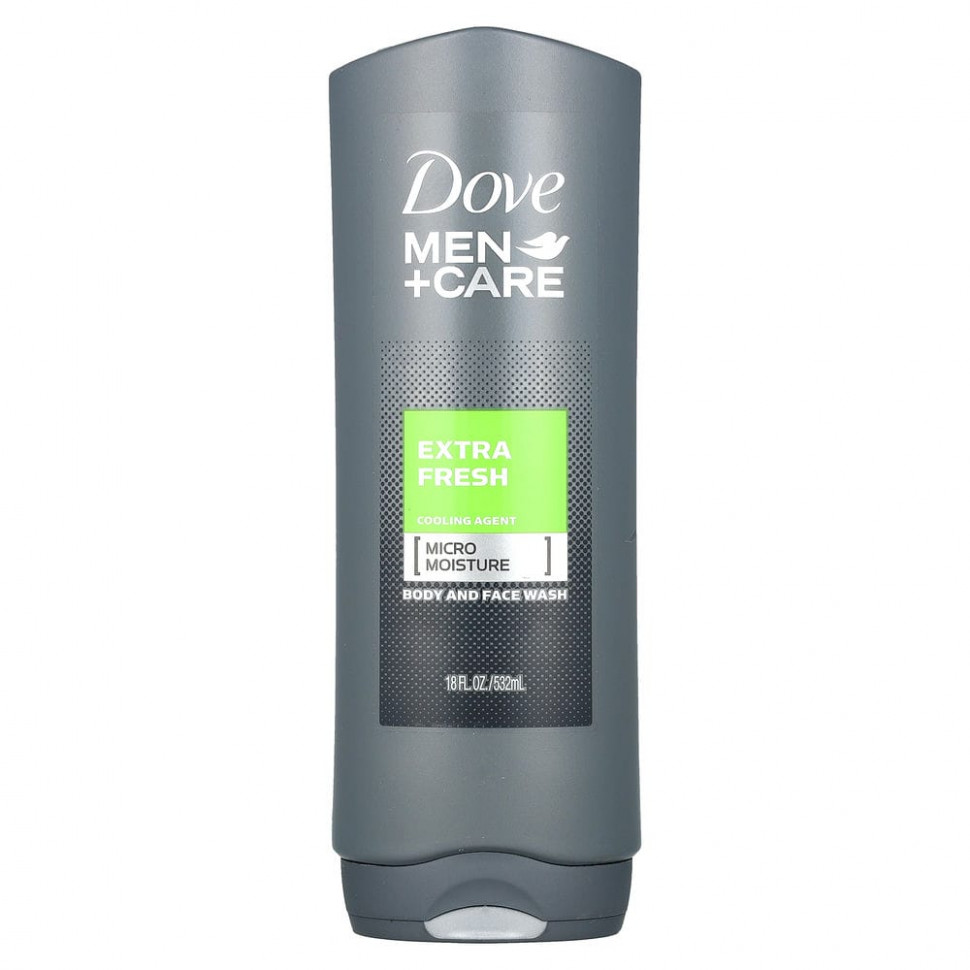 ���� ������ (Iherb) Dove, Men + Care, ���� ��� ���� � ����, ��������, 532 �� (18 ����. �����), ������ �� 2020 ���