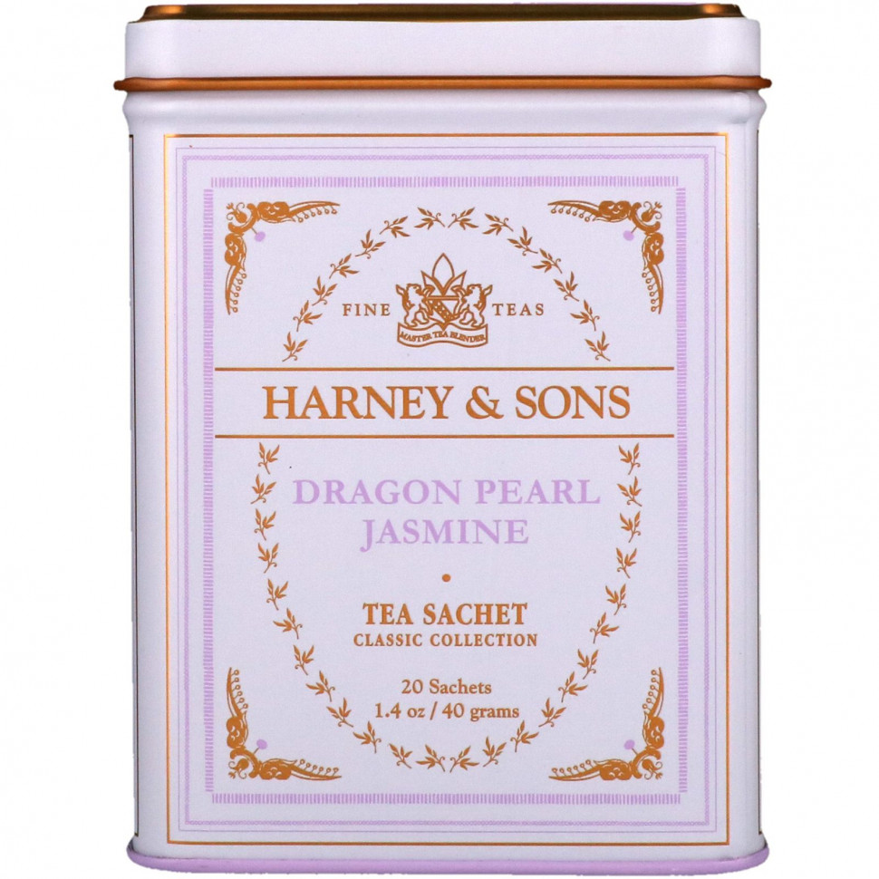 ���� ������ (Iherb) Harney & Sons, ������������ ����� ���, ��� � �������� Dragon Pearl, 20 ������ ����, 40 � (1,4 �����), ������ �� 2560 ���