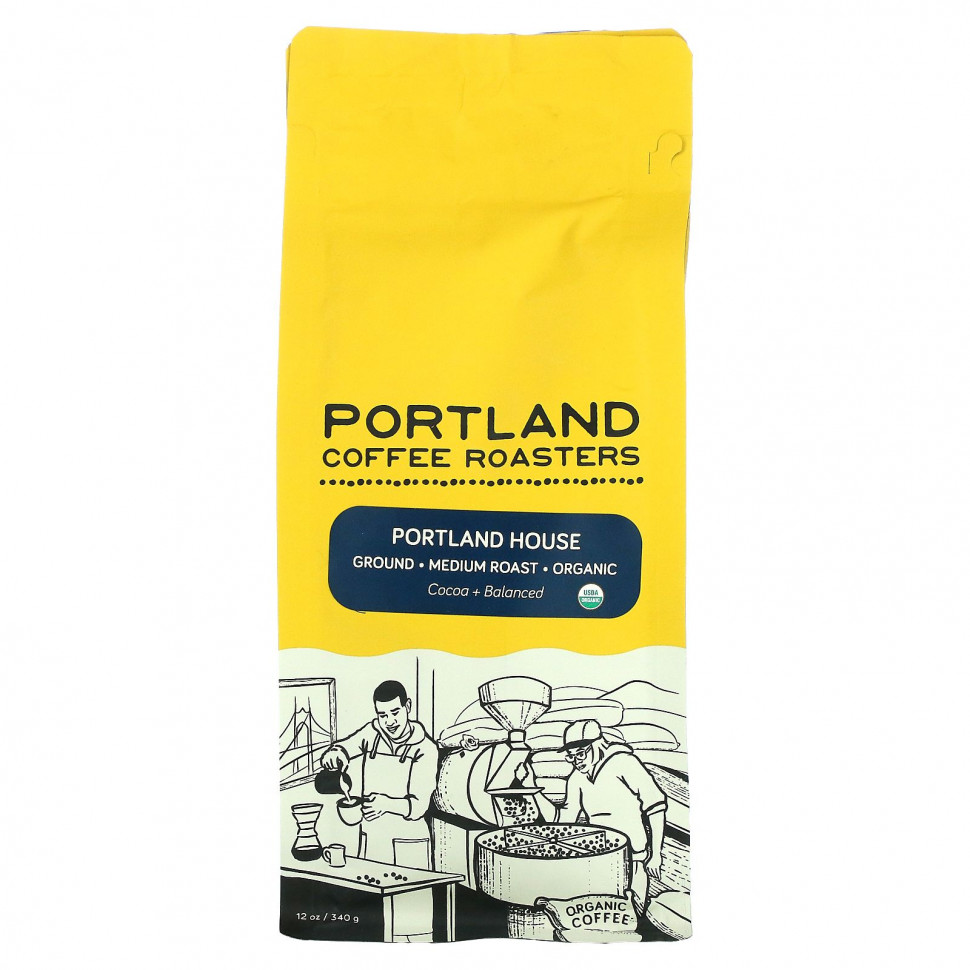 ���� ������ (Iherb) Portland Coffee Roasters, ������������ ����, �������, ������� �������, Portland House, 340 � (12 �����), ������ �� 2870 ���