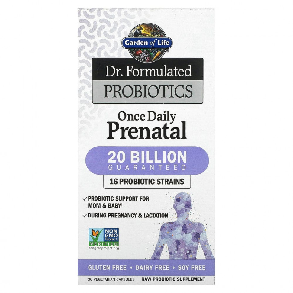 ���� ������ (Iherb) Garden of Life, Dr. Formulated Probiotics, ����������, ���� �������� � ���� �� ����� ������������, 30 �������������� ������, ������ �� 4470 ���