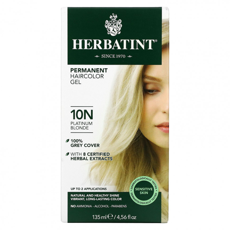 ���� ������ (Iherb) Herbatint, ������� ����-������ ��� �����, 10N, ���������� �����, 135 �� (4,56 ����. �����), ������ �� 3330 ���