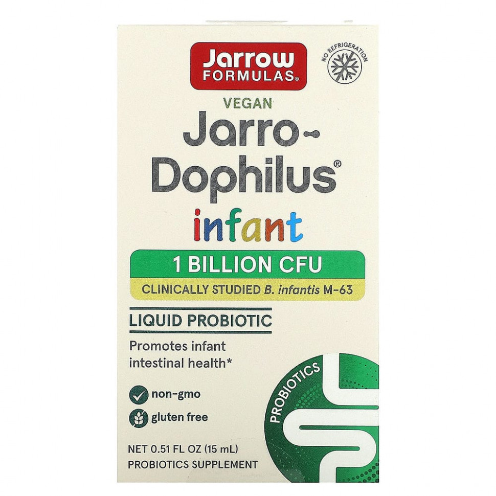 ���� ������ (Iherb) Jarrow Formulas, Jarro-Dophilus, ��� ���������, ���������� � ������, 1 �������� ����� ��������, 15 �� (0,51 ����. �����), ������ �� 3370 ���