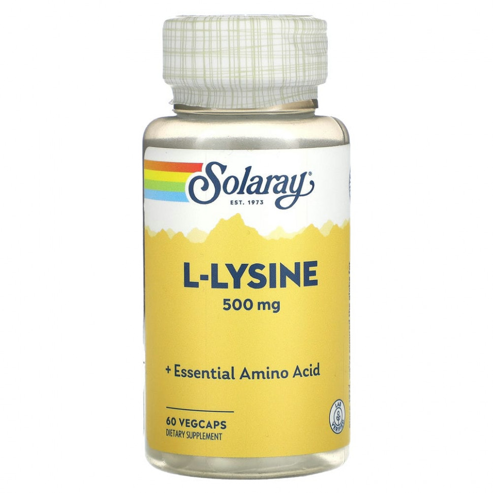   (Iherb) Solaray, L-, 500 , 60  ,   1030 