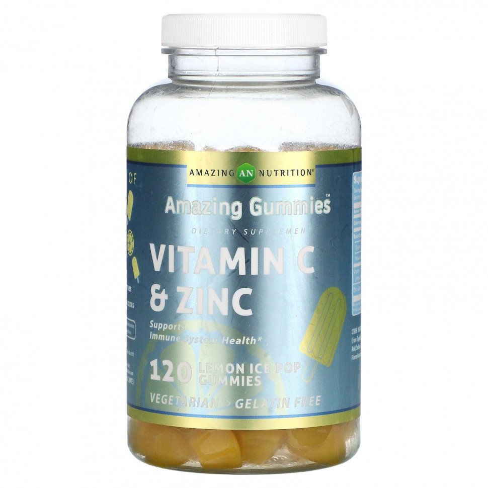 ���� ������ (Iherb) Amazing Nutrition, Amazing Gummies, ������� C � ����, ������� ��� � �������, 120 ����������� ��������, ������ �� 4710 ���