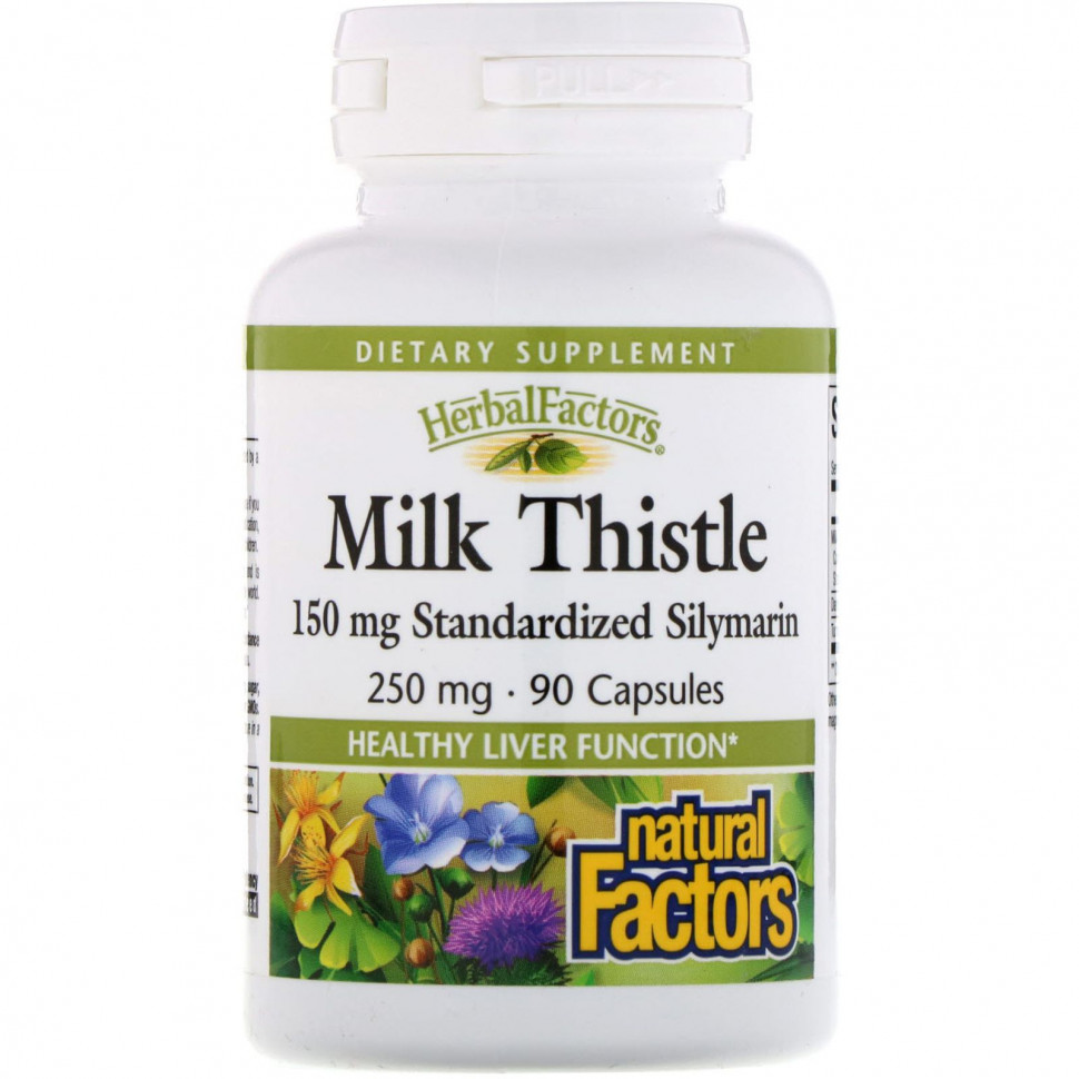 ���� ������ (Iherb) Natural Factors, Herbal Factors, ����������, 250 ��, 90 ������, ������ �� 2600 ���