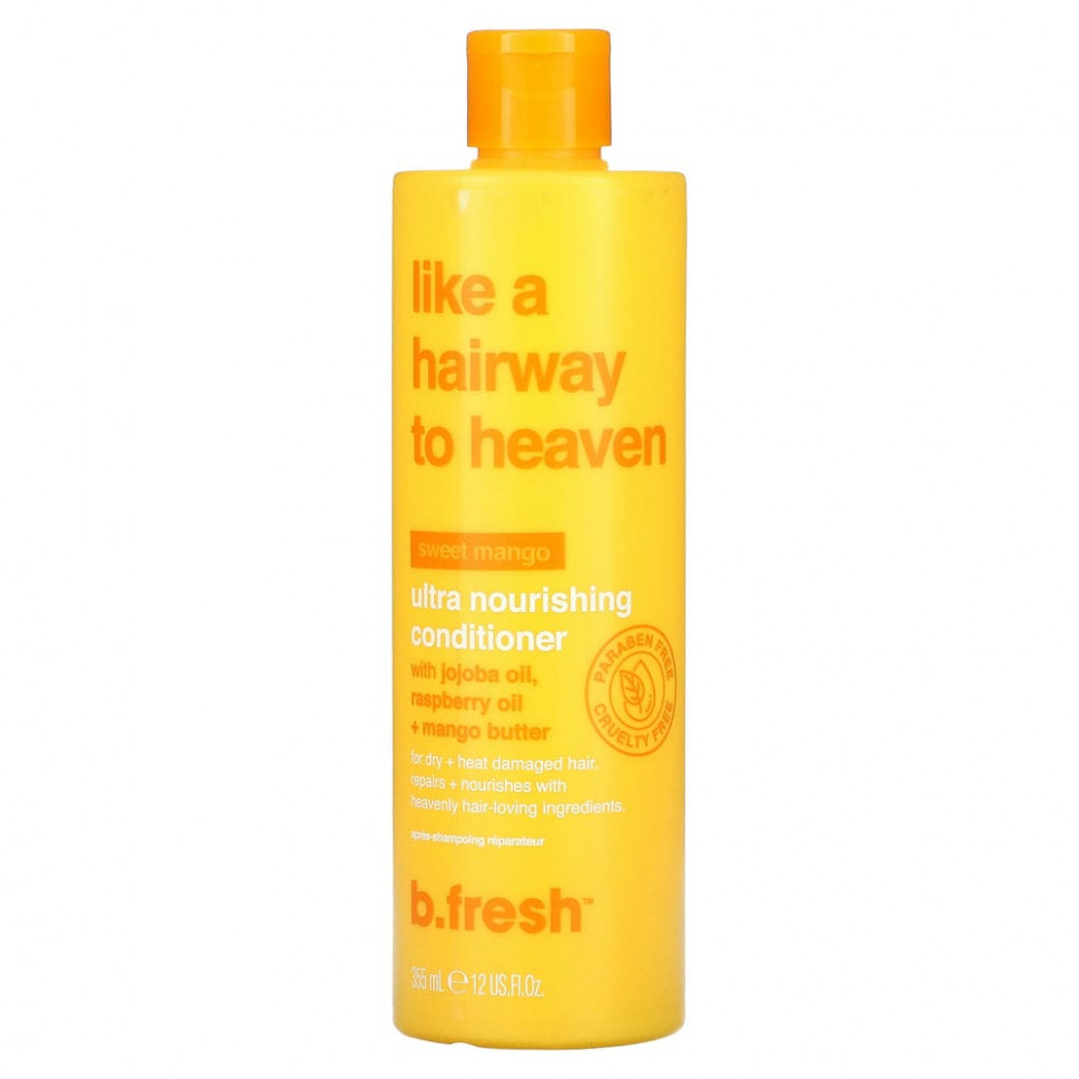 ���� ������ (Iherb) b.fresh, Like A Hairway to Heaven, ����������������� �����������, ��� ����� � ������������ ����� �����, ������� �����, 355 �� (12 ����. �����), ������ �� 1810 ���