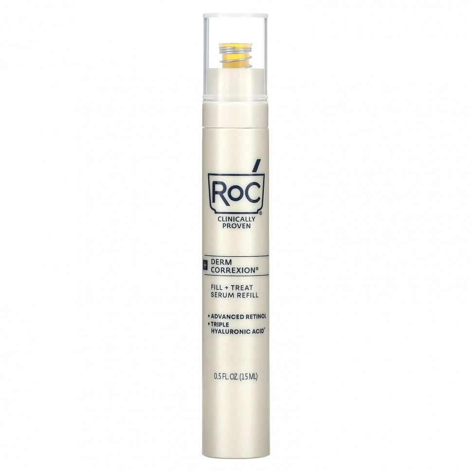 ���� ������ (Iherb) RoC, Derm Correxion, Fill + Treat Serum, Refill, 0.5 fl oz (15 ml), ������ �� 5030 ���
