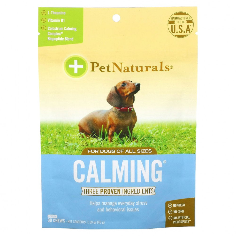���� ������ (Iherb) Pet Naturals of Vermont, ������������� �������� ��� �����, 30 ����������� ��������, 1,59 ����� (45 �), ������ �� 1550 ���