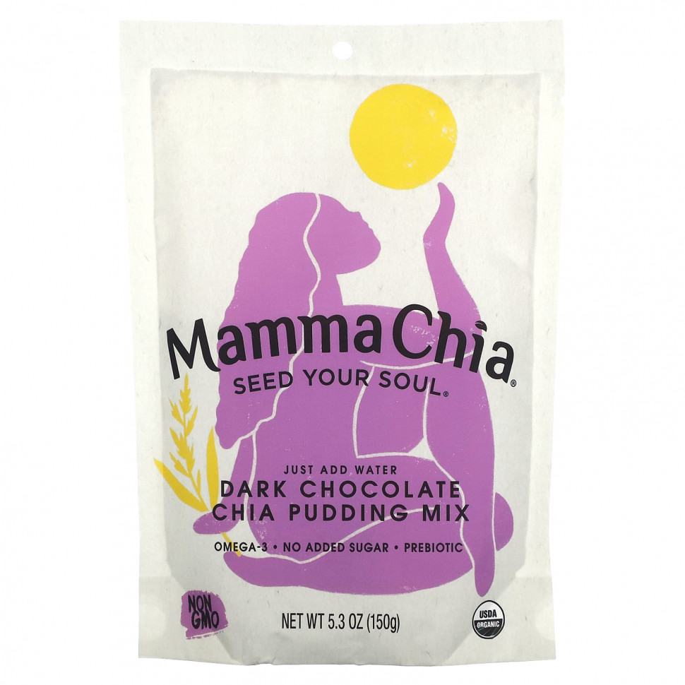 ���� ������ (Iherb) Mamma Chia, ����� ��� ������� � ���, ������ �������, 150 � (5,3 �����), ������ �� 1360 ���