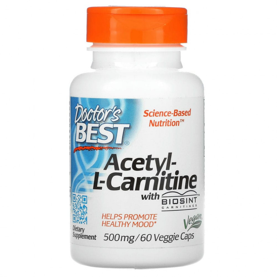 ���� ������ (Iherb) Doctor's Best, ������-L-�������� � ����������� Biosint, 500 ��, 60 �������������� ������, ������ �� 3520 ���