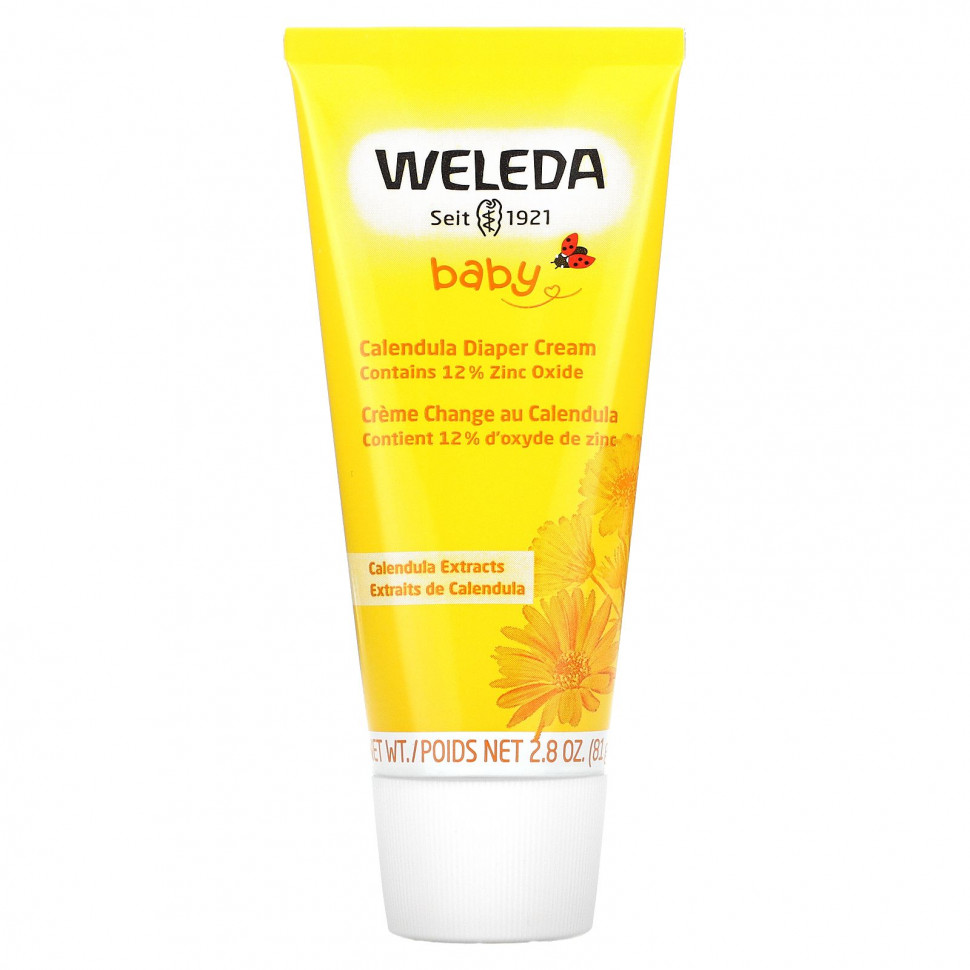 ���� ������ (Iherb) Weleda, Baby, ���� � ���������� �� ����������, � ����������� ���������, 81 � (2,9 �����), ������ �� 2920 ���