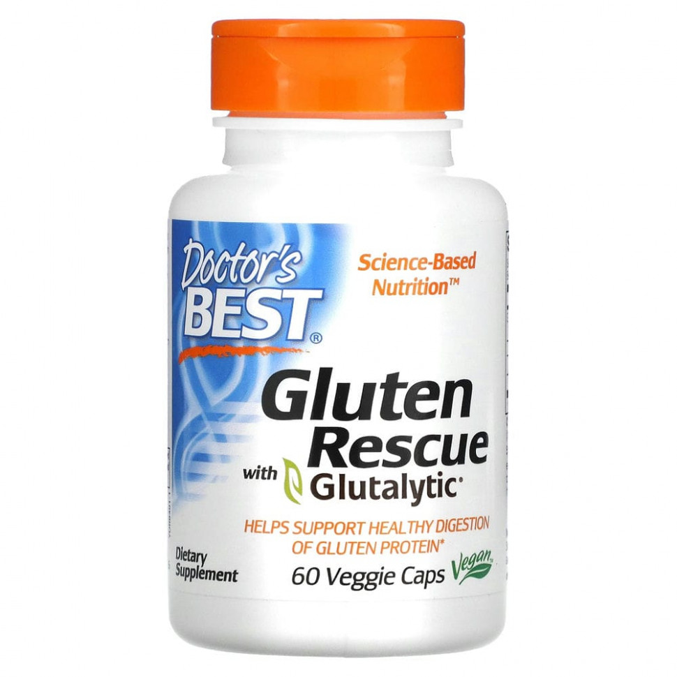   (Iherb) Doctor's Best, Gluten Rescue,      Glutalytic, 60  ,   3870 