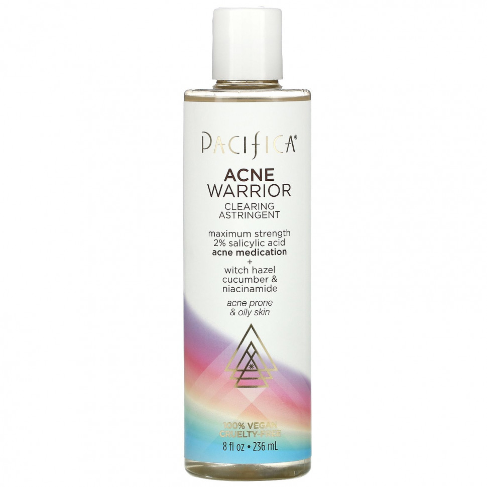 ���� ������ (Iherb) Pacifica, Acne Warrior, ������� ��������� ��������, ������������ ���� ��������, 236 �� (8 ����. �����), ������ �� 2360 ���