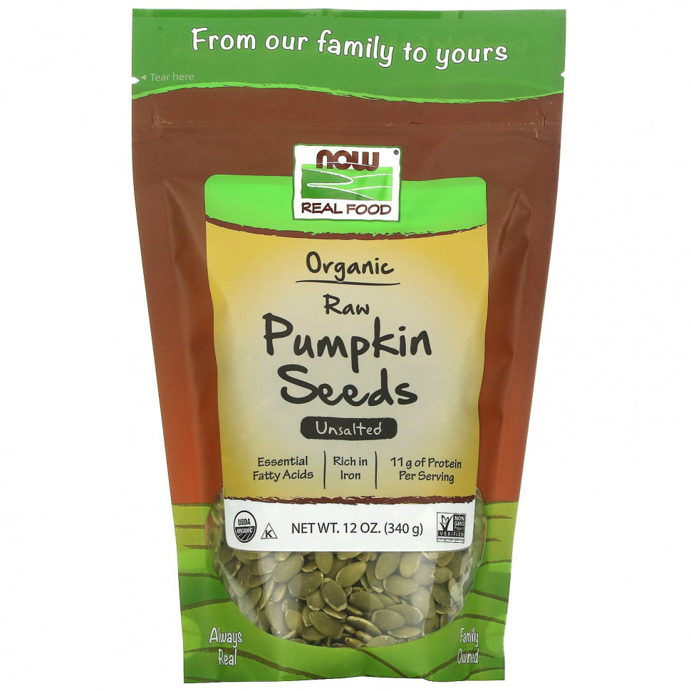 ���� ������ (Iherb) NOW Foods, Real Food, ������������ ����� ������ �����, ���������, 340 � (12 �����), ������ �� 1660 ���