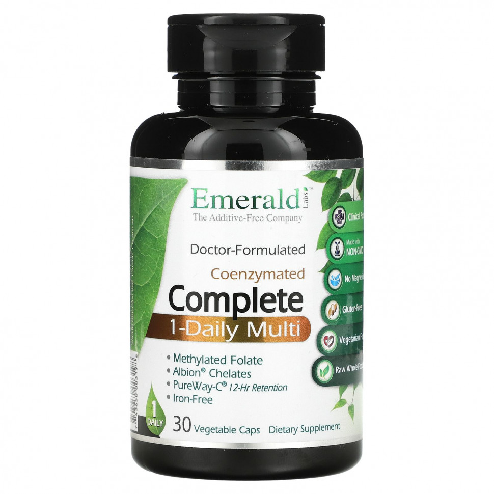 ���� ������ (Iherb) Emerald Laboratories, ������������ ���������������� ��������, ����� 1 ��� � ����, 30 �������������� ������, ������ �� 3230 ���