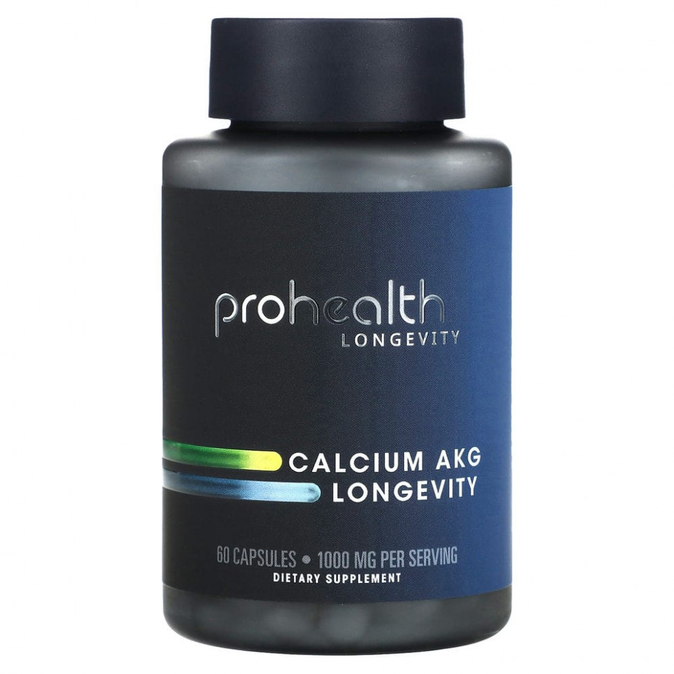���� ������ (Iherb) ProHealth Longevity, Calcium AKG Longevity, 1000 ��, 60 ������, ������ �� 4980 ���