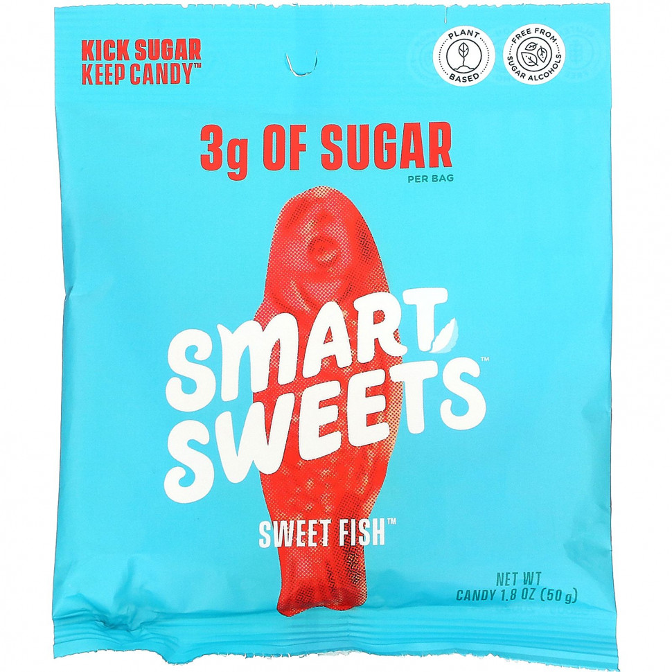   (Iherb) SmartSweets, Sweet Fish, , 50  (1,8 ),   730 