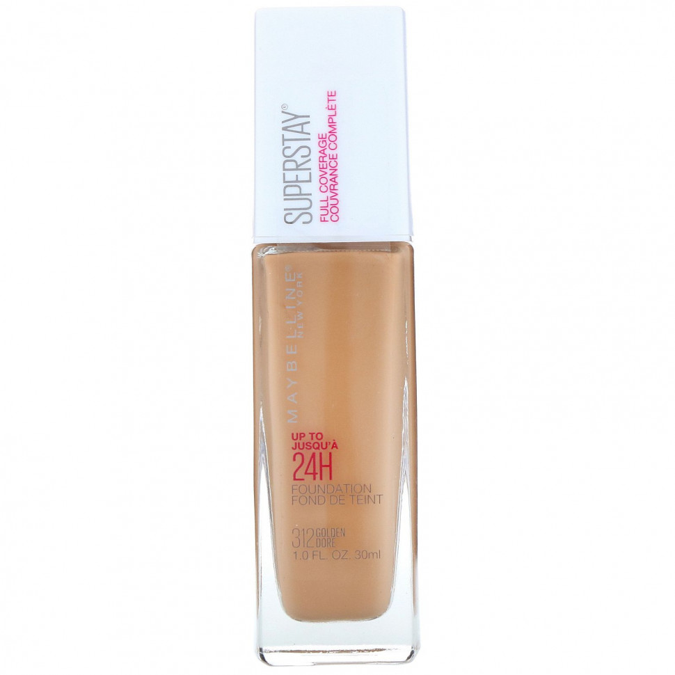 ���� ������ (Iherb) Maybelline, Super Stay, ������ ��� ������������ ���������, ������� 312 Golden, 30 ��, ������ �� 3310 ���