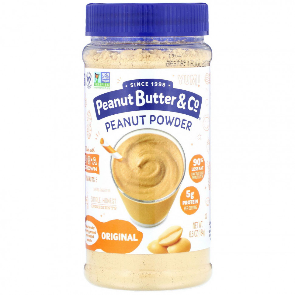 ���� ������ (Iherb) Peanut Butter & Co., ���������� �������, ������������, 6,5 ����� (184 �), ������ �� 1380 ���