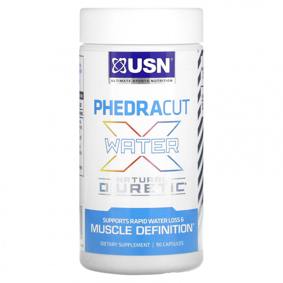 ���� ������ (Iherb) USN, Phedracut Water X, 90 ������, ������ �� 2670 ���