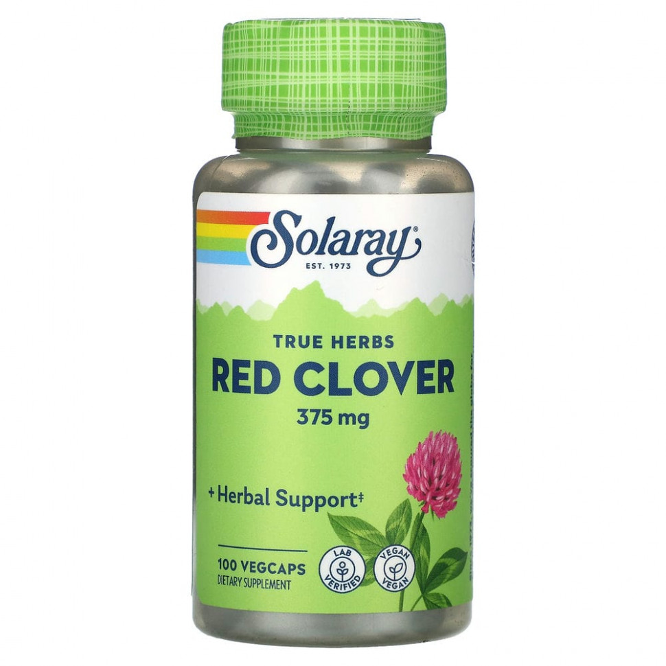  (Iherb) Solaray, True Herbs,  , 375 , 100  ,   1240 