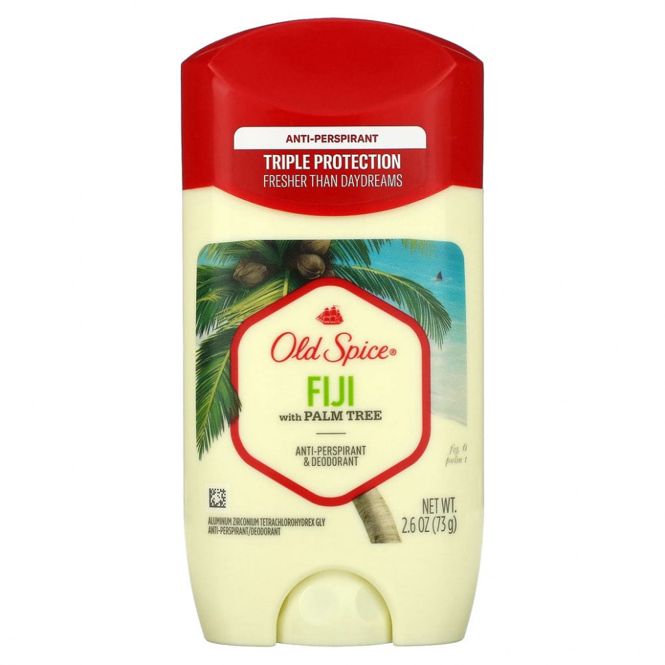 ���� ������ (Iherb) Old Spice, Fresher Collection, �������������� � ����������, �����, 73 � (2,6 �����), ������ �� 1780 ���