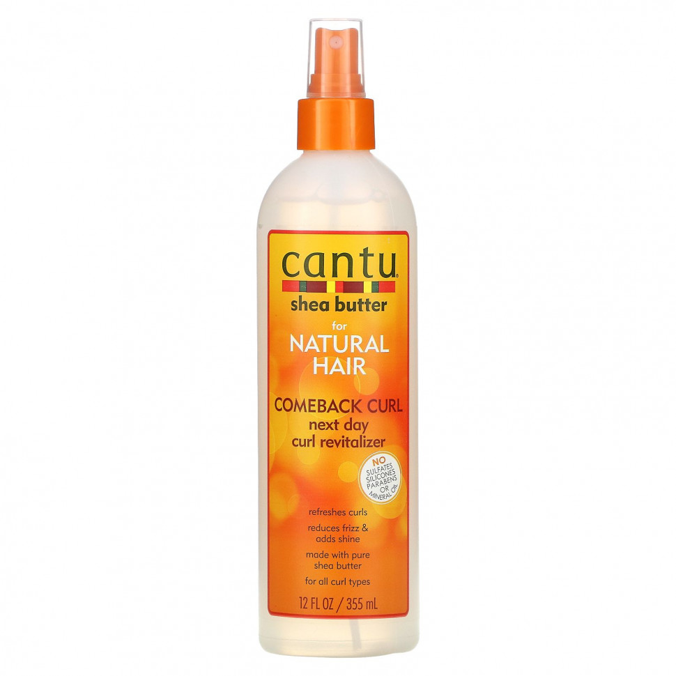 ���� ������ (Iherb) Cantu, ����� �� ��� ����������� �����, Comeback Curl, Revitalizer ��� ������� �� ��������� ����, 12 ������ ����� (355 ��), ������ �� 2090 ���