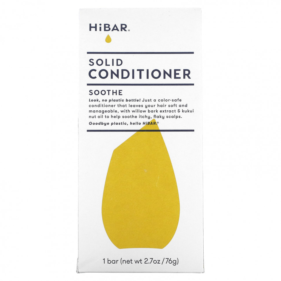 ���� ������ (Iherb) HiBAR, ������� �����������, �������������, 1 ��., 76 � (2,7 �����), ������ �� 2540 ���