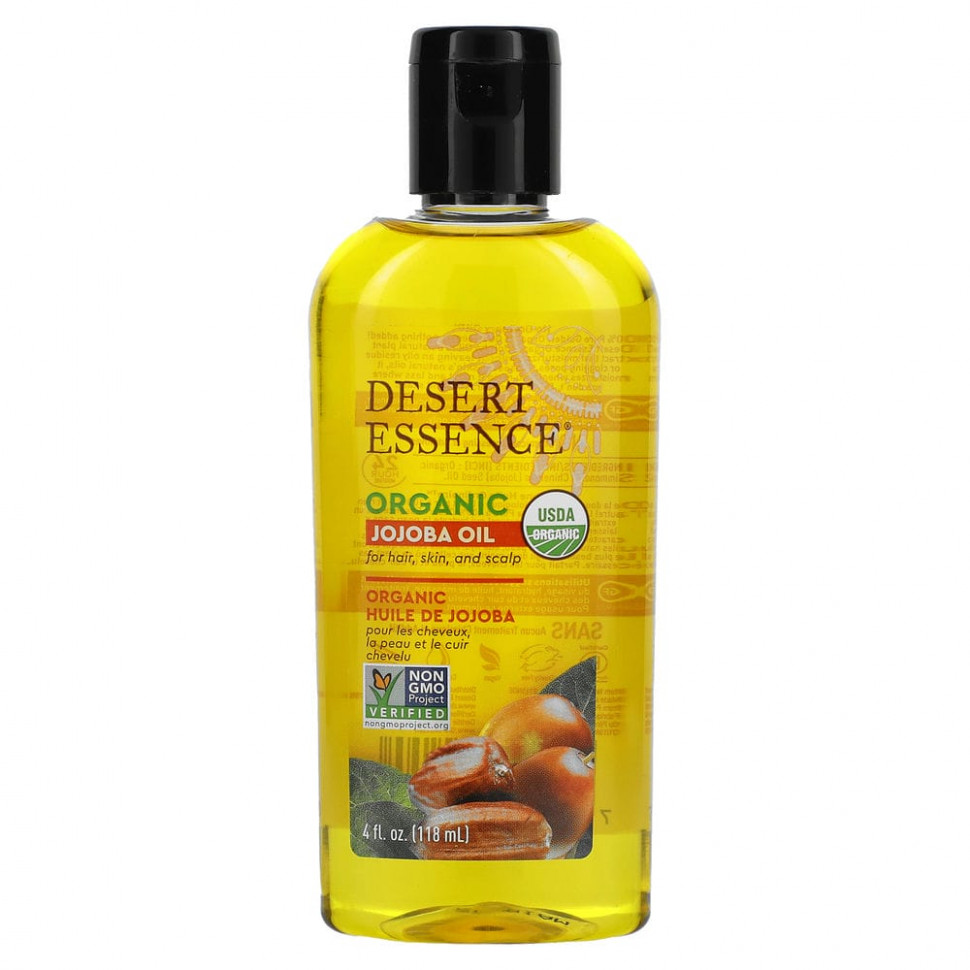 ���� ������ (Iherb) Desert Essence, Organic Jojoba Oil for Hair, Skin and Scalp, 4 fl oz (118 ml), ������ �� 2580 ���