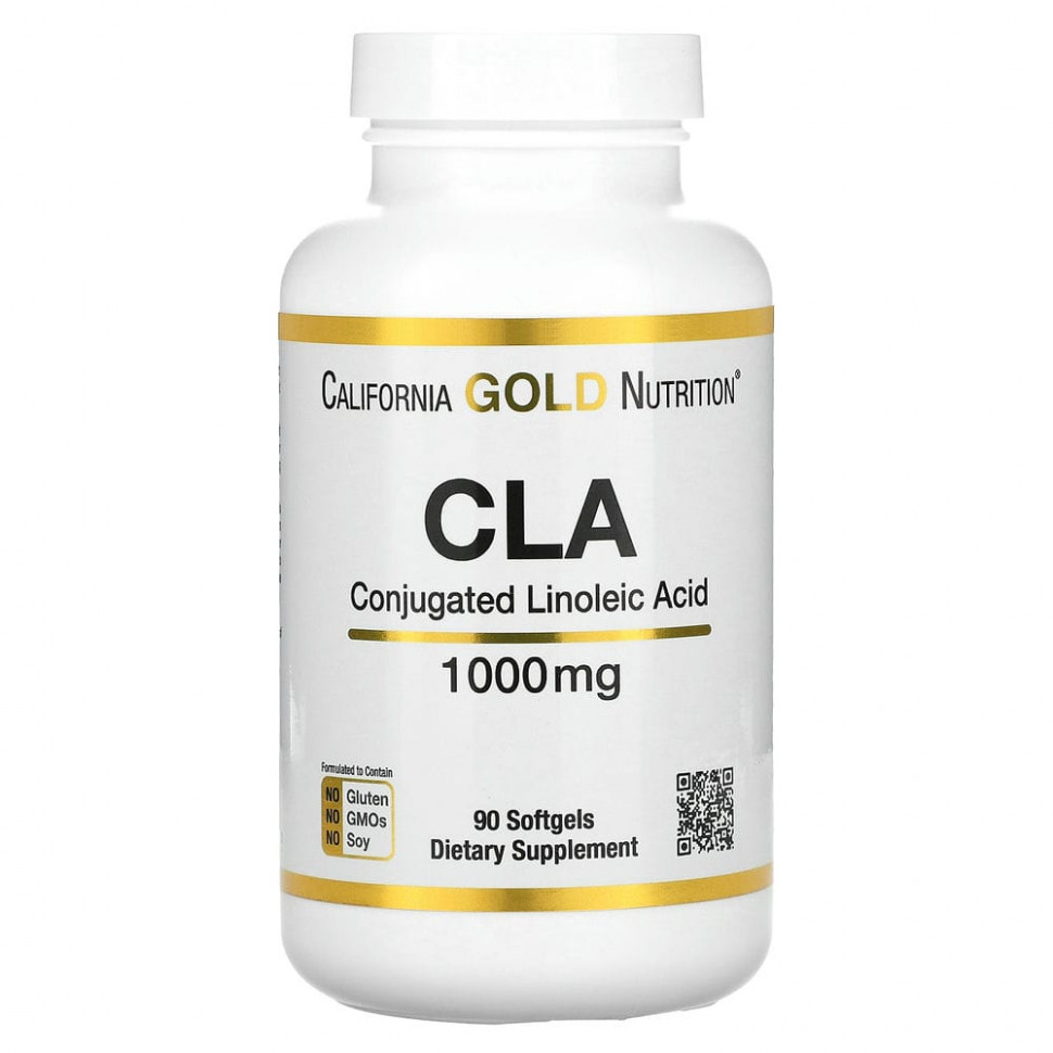 ���� ������ (Iherb) California Gold Nutrition, Clarinol, ���, ��������������� ��������� �������, 1000 ��, 90 ������ ��������, ������ �� 4050 ���