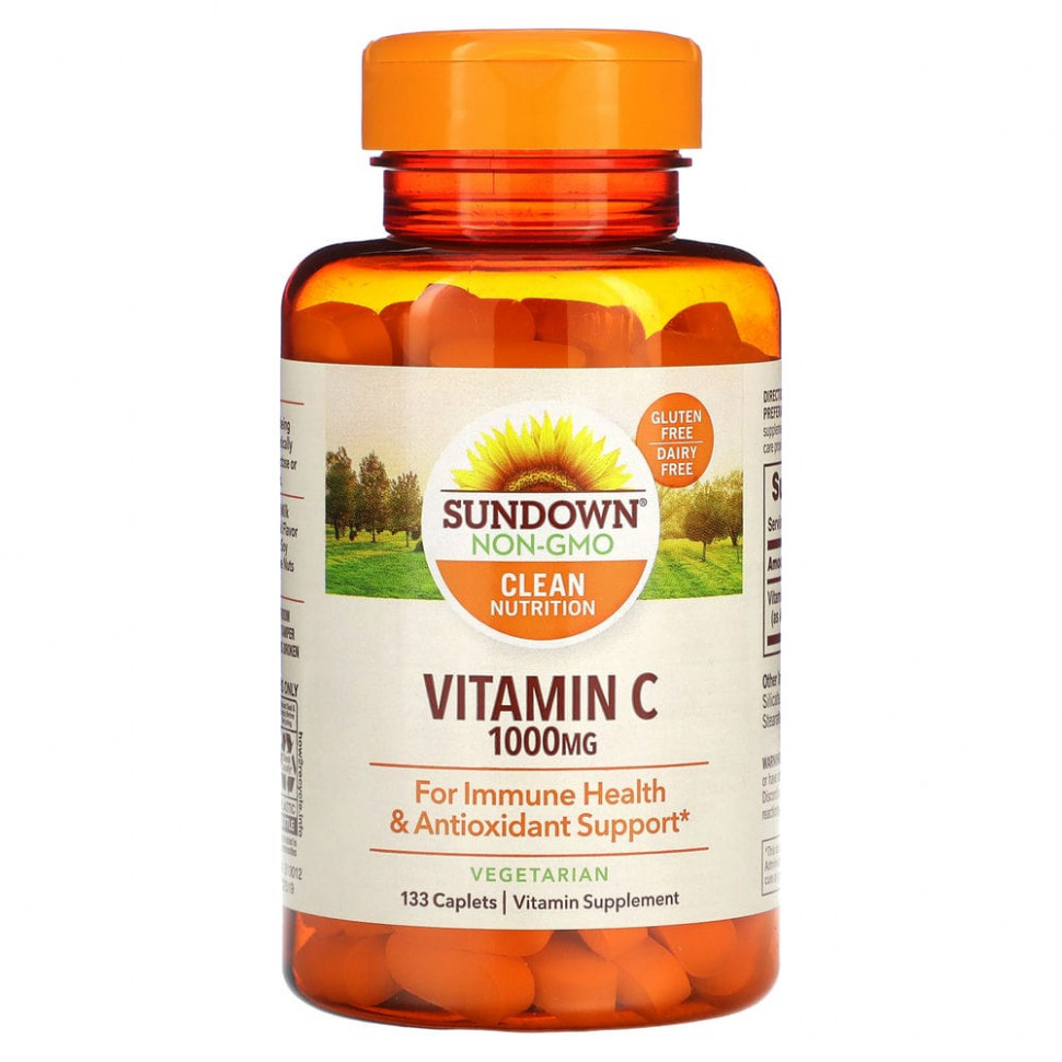 ���� ������ (Iherb) Sundown Naturals, ������� C, 1000 ��, 133 �������, ������ �� 2960 ���
