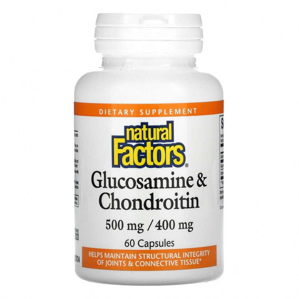   (Iherb) Natural Factors,  500 ,  400 , 60 ,   2520 