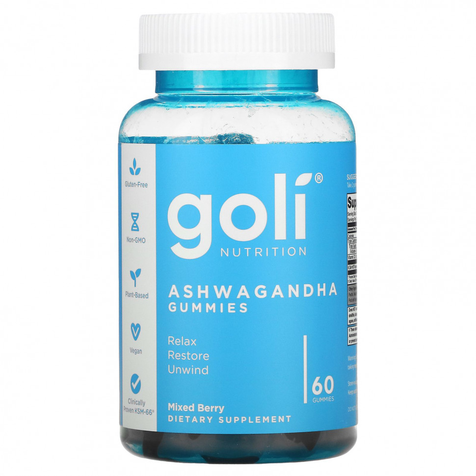 ���� ������ (Iherb) Goli Nutrition, ���������, ����������� ����������, ������� �������, 60 ����������� ��������, ������ �� 3450 ���