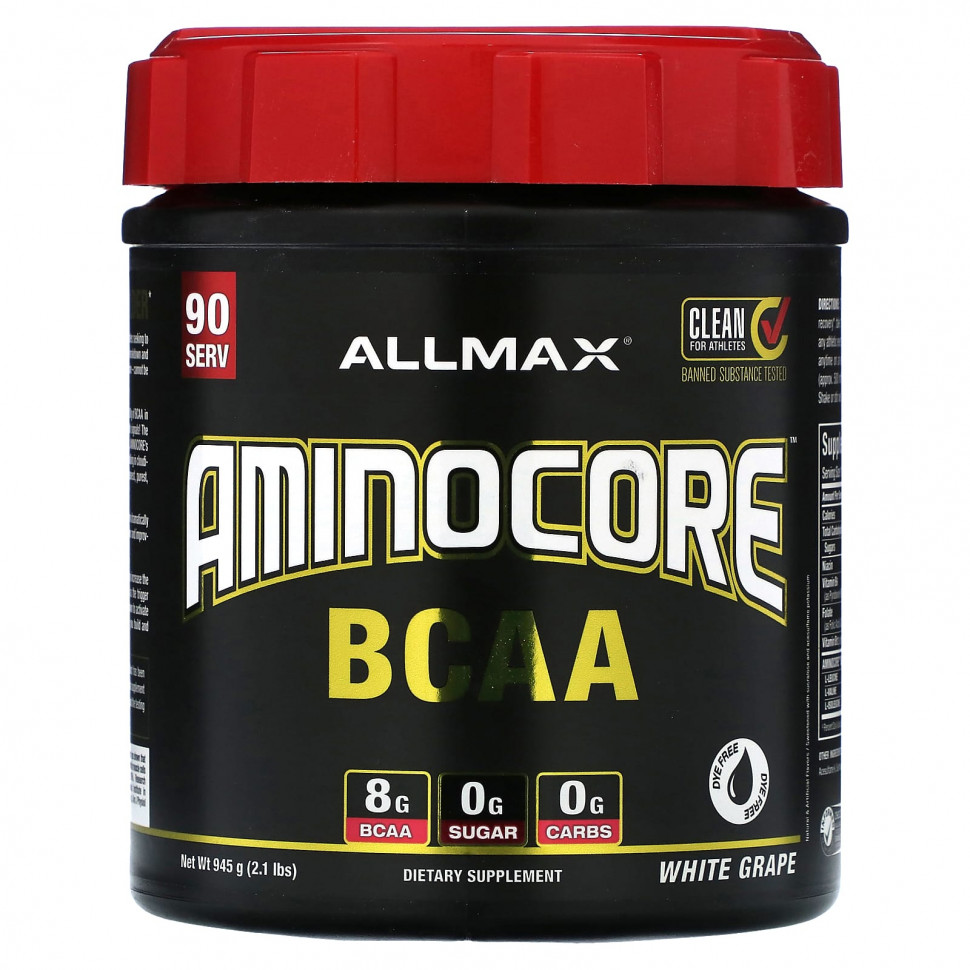 ���� ������ (Iherb) ALLMAX, AMINOCORE BCAA, ����� ��������, 945 � (2,1 �����), ������ �� 10060 ���
