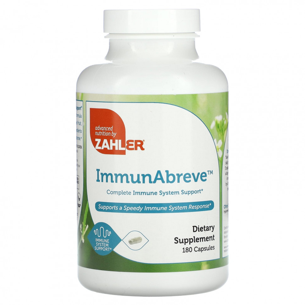 ���� ������ (Iherb) Zahler, ImmunAbreve, ������ ��������� �������� �������, 180 ������, ������ �� 5880 ���