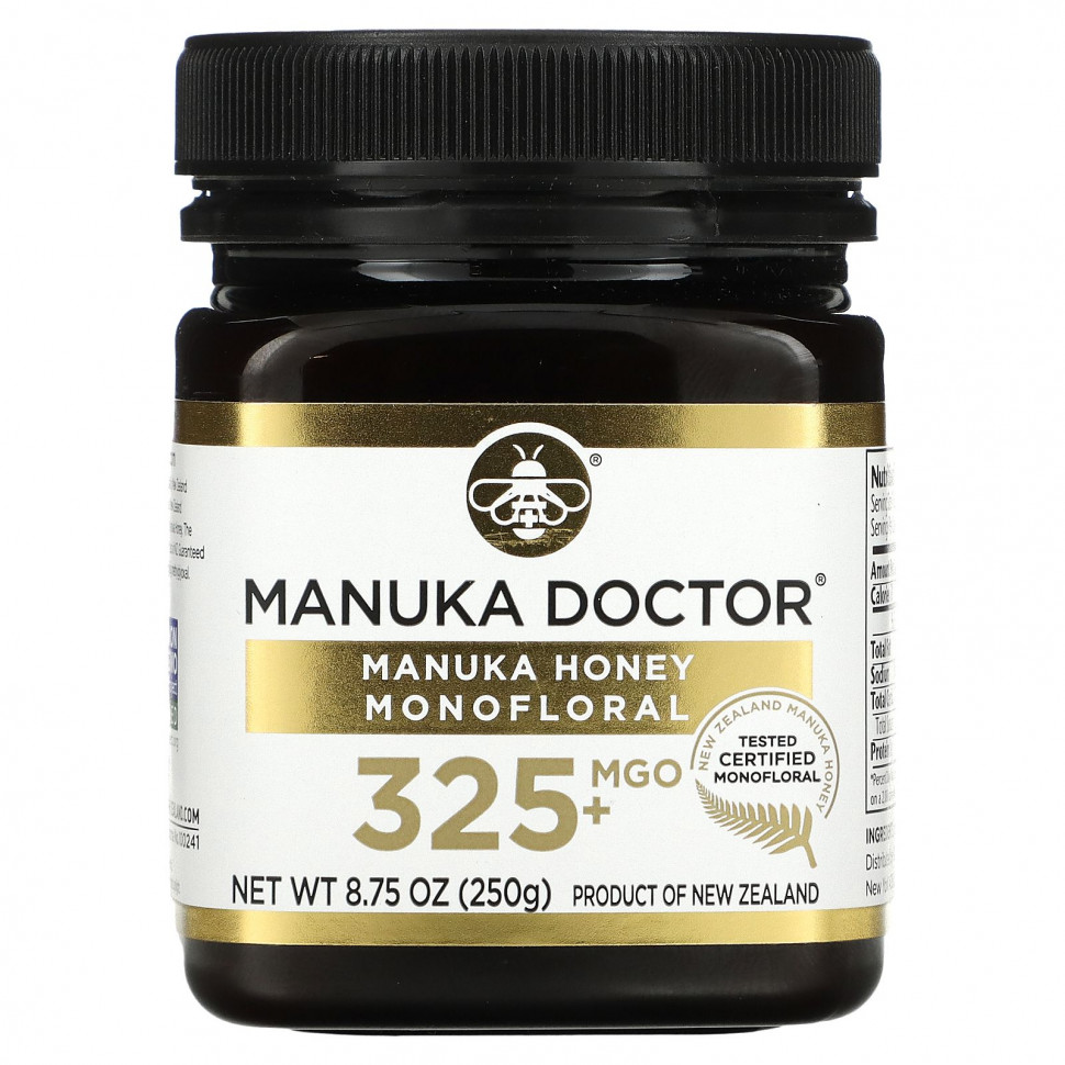 ���� ������ (Iherb) Manuka Doctor, ����������� ��� ������, MGO 325+, 250 � (8,75 �����), ������ �� 5240 ���