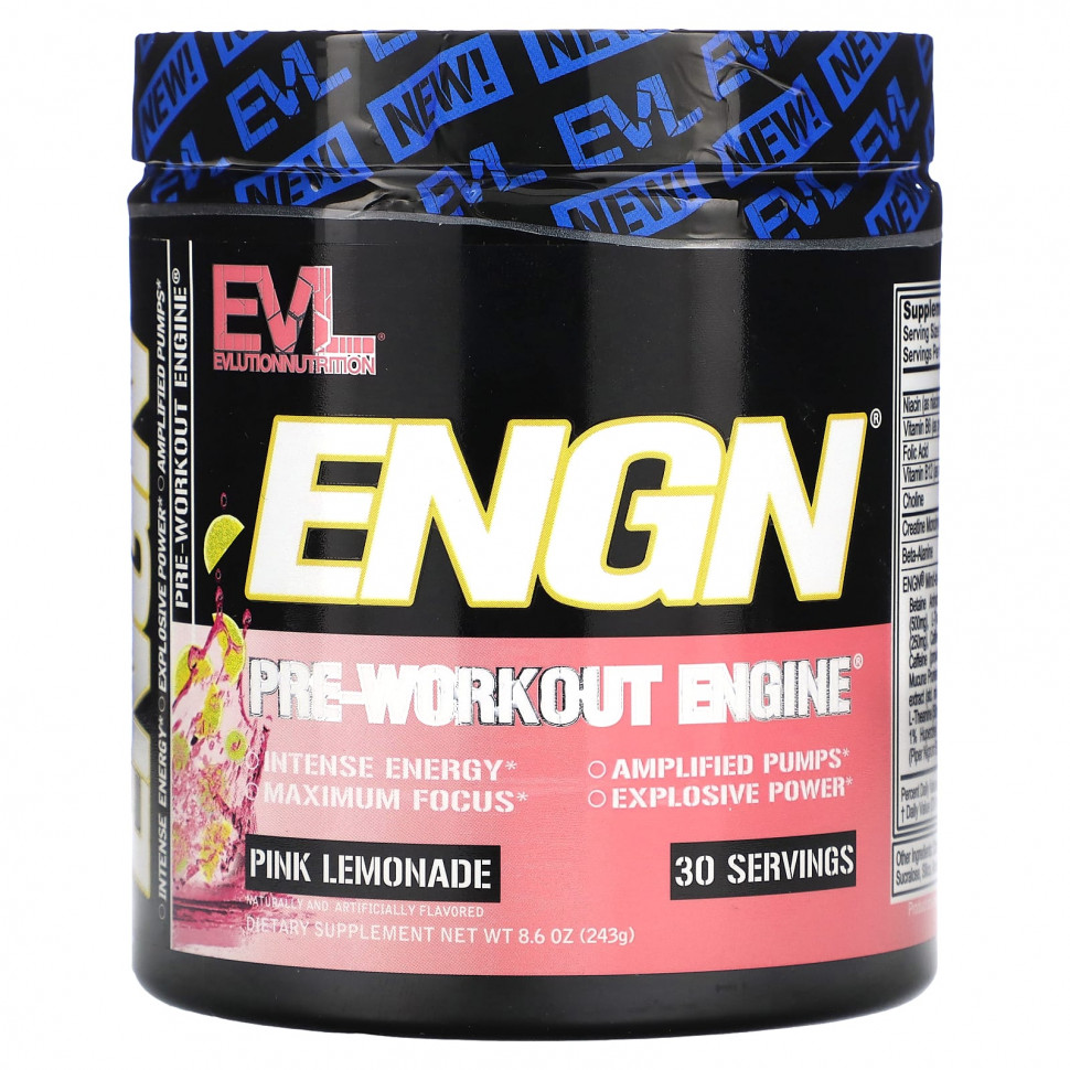 ���� ������ (Iherb) EVLution Nutrition, ENGN, ����������������� ��������, ������� �������, 243 � (8,6 �����), ������ �� 3310 ���