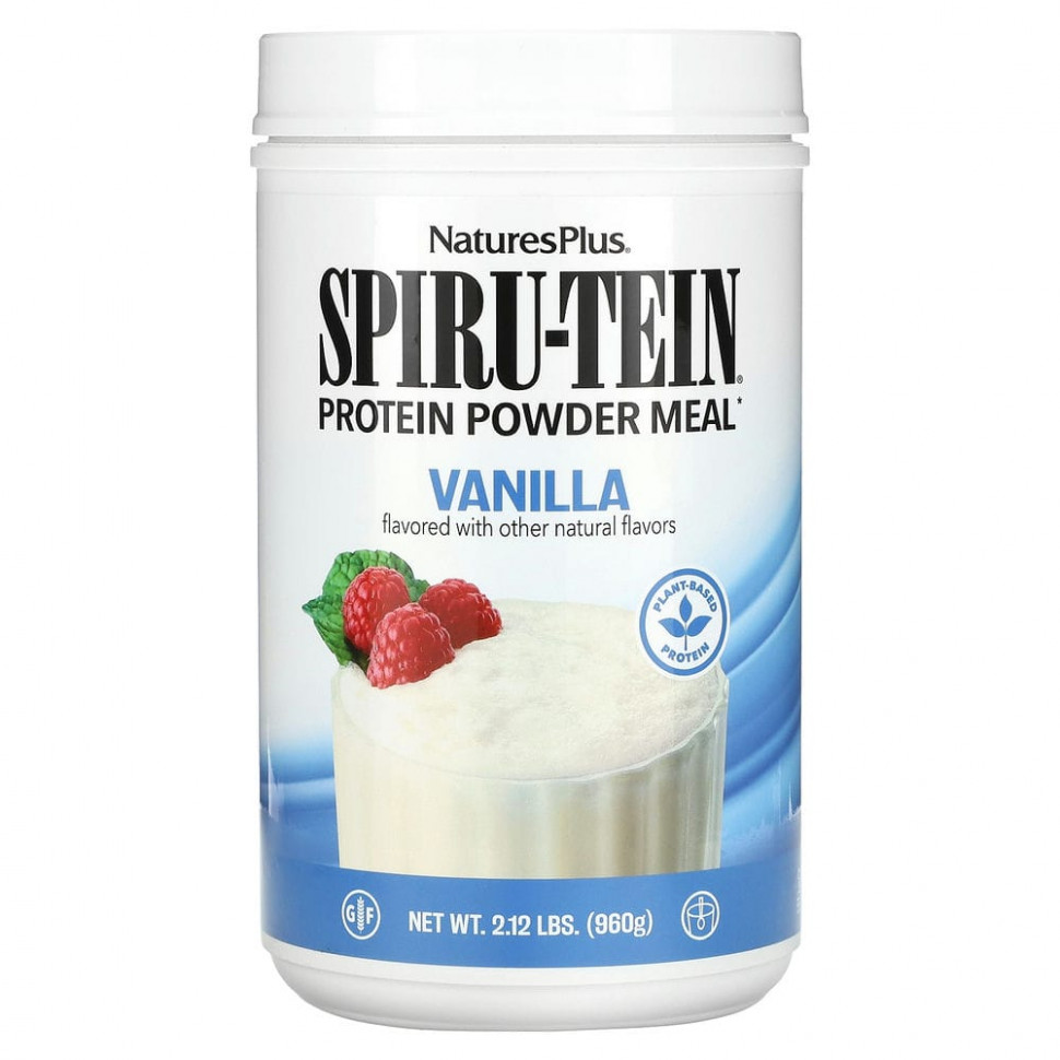 ���� ������ (Iherb) NaturesPlus, Spiru-Tein, ������� � ������� ����������� ��������, ������, 1088 � (2,4 �����), ������ �� 8390 ���