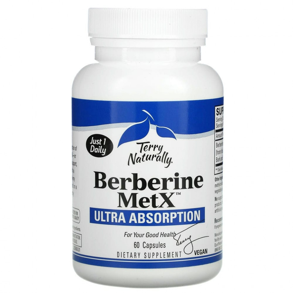   (Iherb) Terry Naturally, Berberine MetX,  , 60 ,   5040 