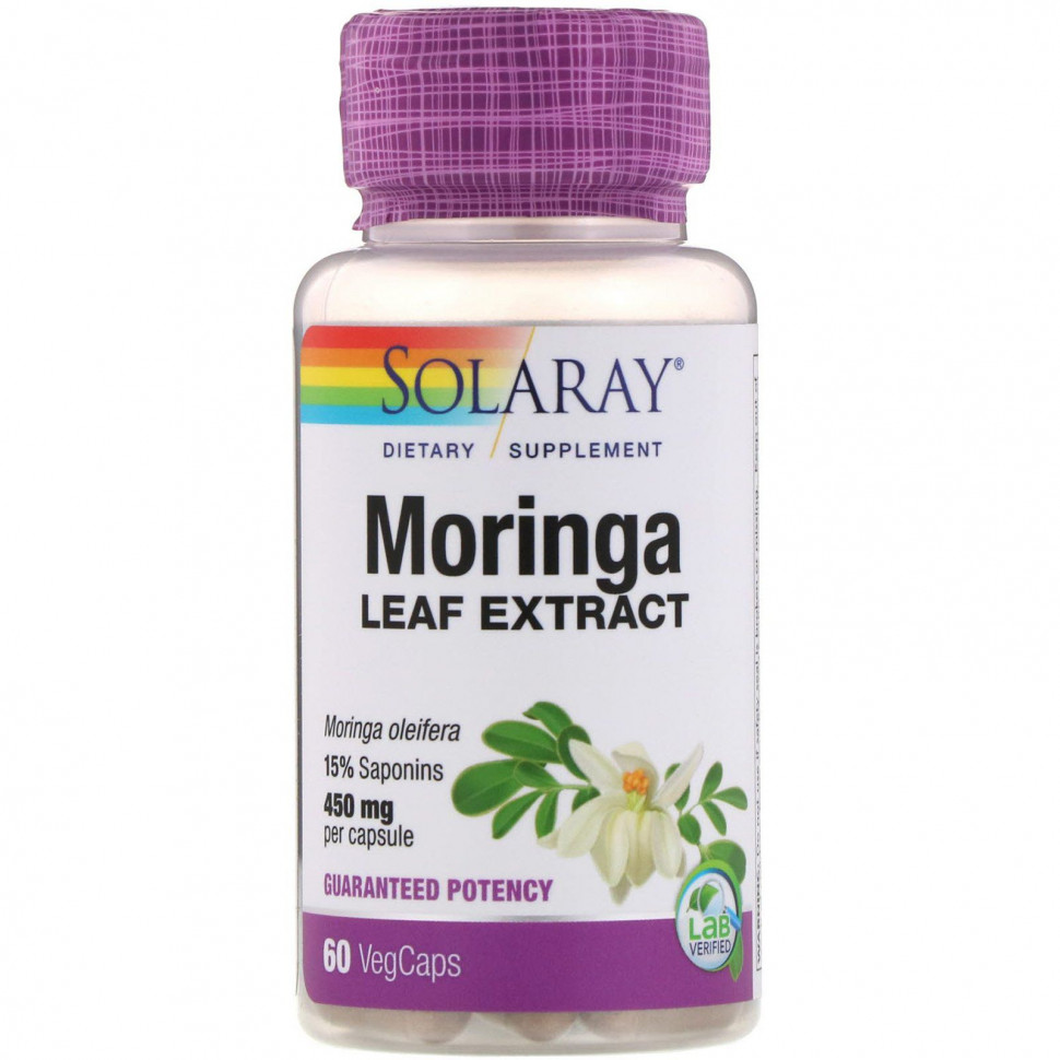 ���� ������ (Iherb) Solaray, �������� �� ������� �������, 450 ��, 60 ������������ ������, ������ �� 2980 ���