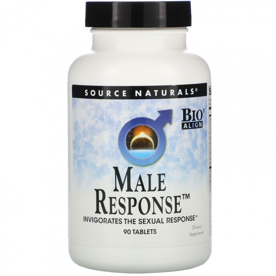 ���� ������ (Iherb) Source Naturals, Male Response, 90 ��������, ������ �� 4680 ���