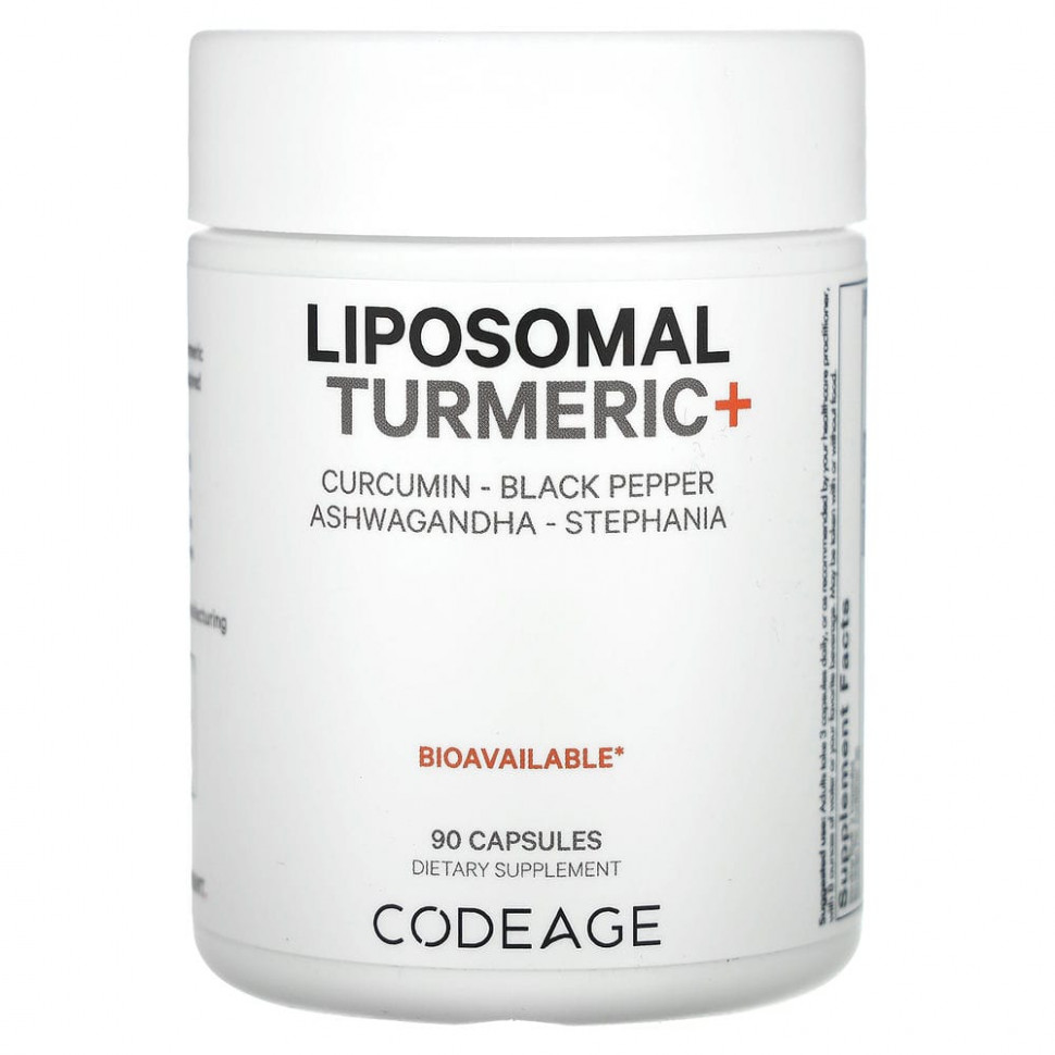 ���� ������ (Iherb) Codeage, Liposomal, ���������������� �������, 90 ������, ������ �� 4500 ���