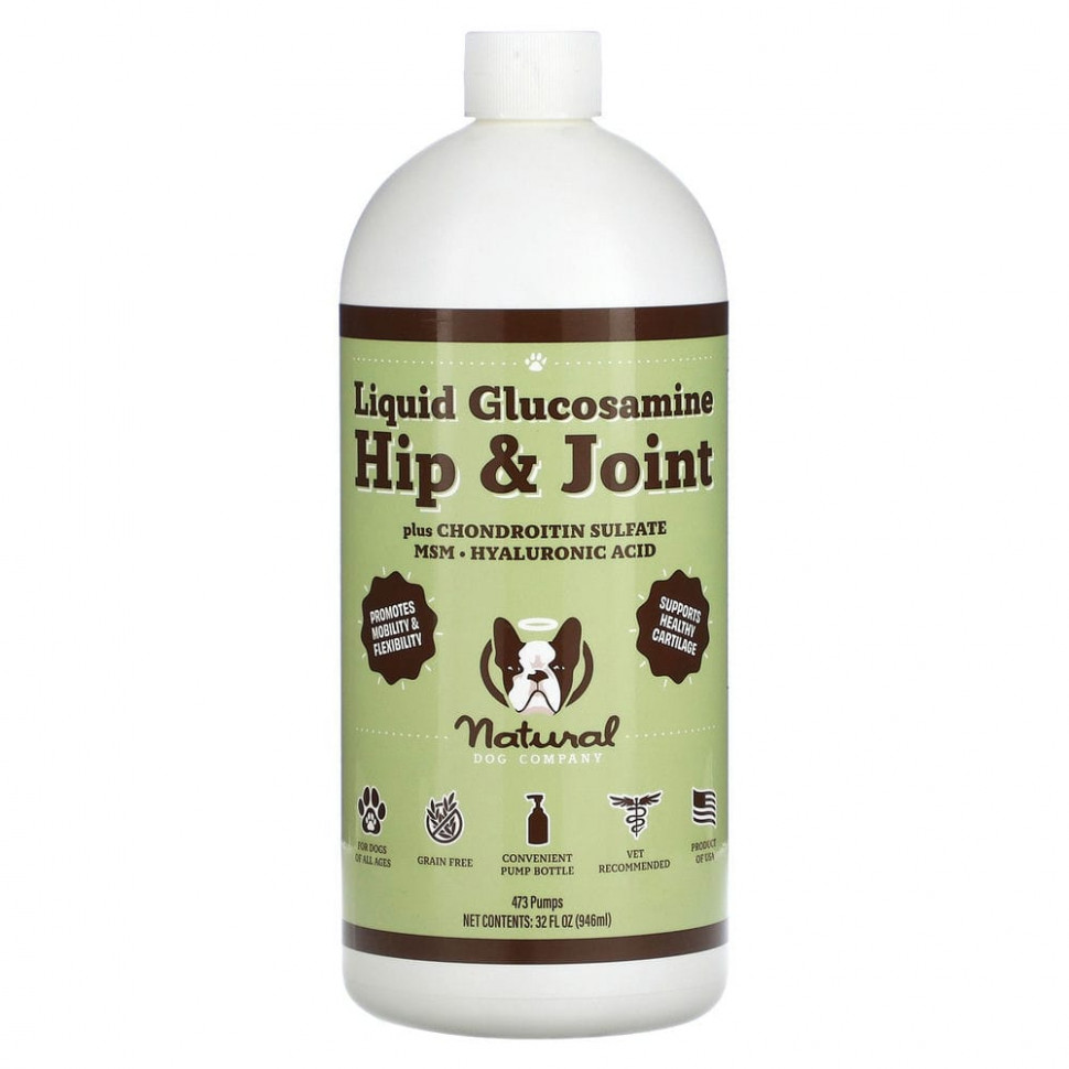 ���� ������ (Iherb) Natural Dog Company, ������ ���������� ��� ����� � ��������, ��� �����, ��� ���� ���������, 946 �� (32 ����. �����), ������ �� 6670 ���