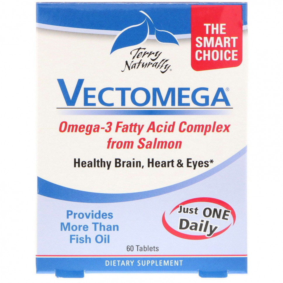 ���� ������ (Iherb) Terry Naturally, Vectomega, 60 ��������, ������ �� 6310 ���