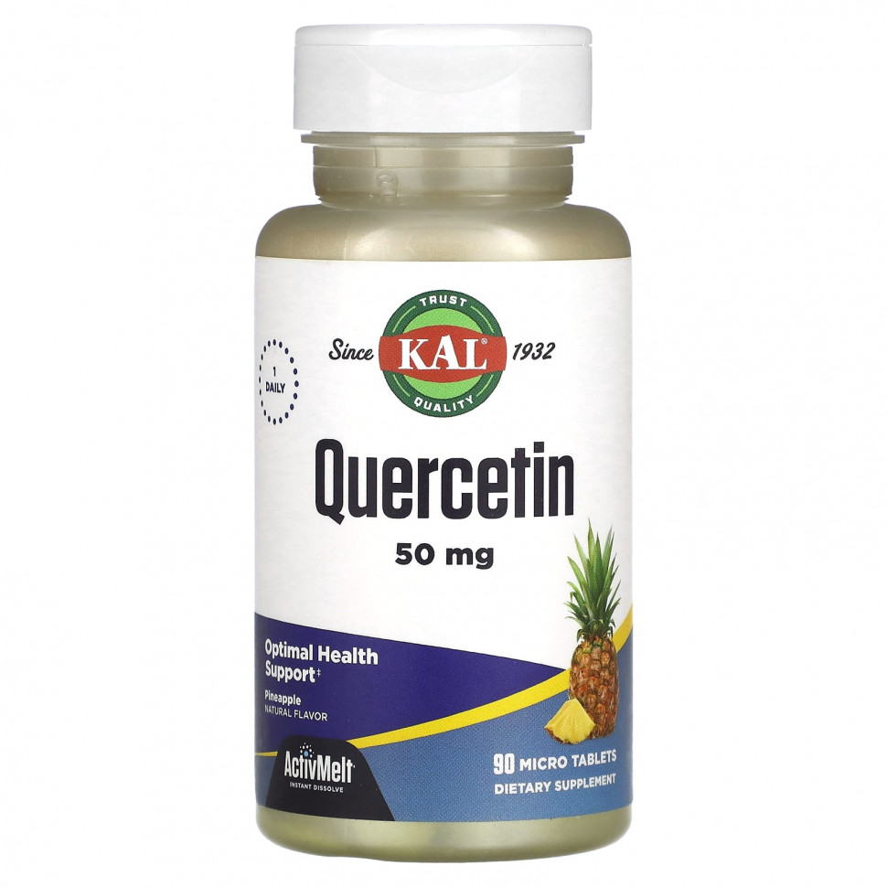 ���� ������ (Iherb) KAL, ���������, ������, 50 ��, 90 �������������, ������ �� 2510 ���