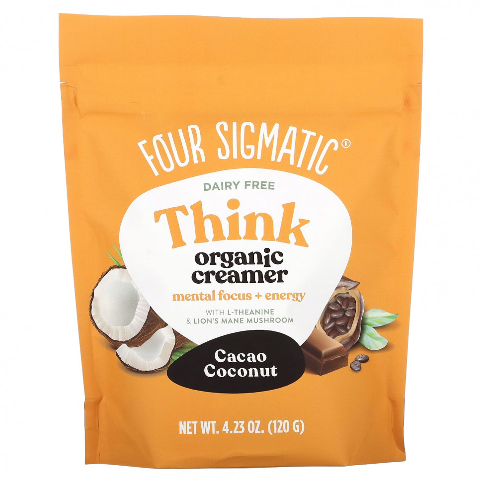 ���� ������ (Iherb) Four Sigmatic, ������������ ������, ����� � �����, 120 � (4,23 �����), ������ �� 2760 ���